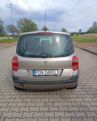 Renault Modus cena 9000 przebieg: 255000, rok produkcji 2008 z Czerniejewo małe 154